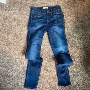 Madewell skinny jeans